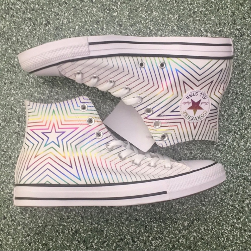 Rainbow Converse Metallic Colors